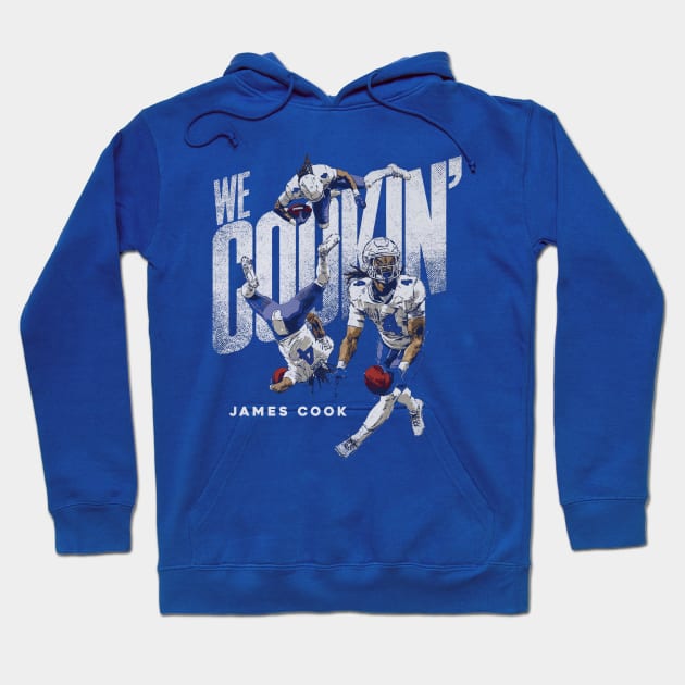 James Cook Buffalo We Cookin' Hoodie by ClarityMacaws